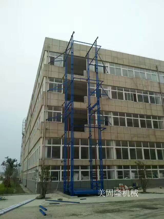 赤峰室外双臂导轨式升降机厂家